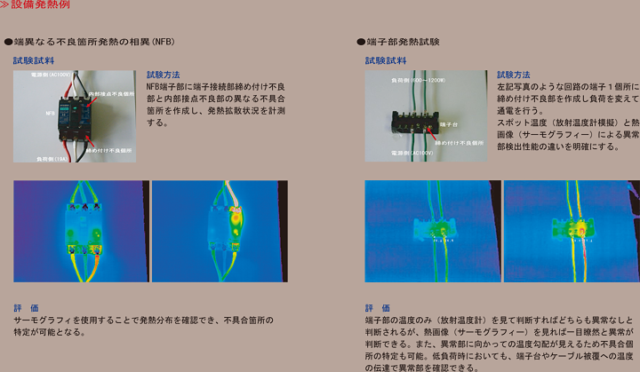 電気設備サーモグラフィ点検02